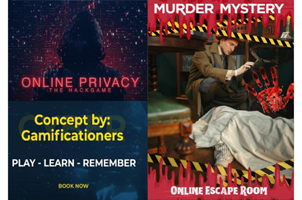 Virtual Trapped Escape Room